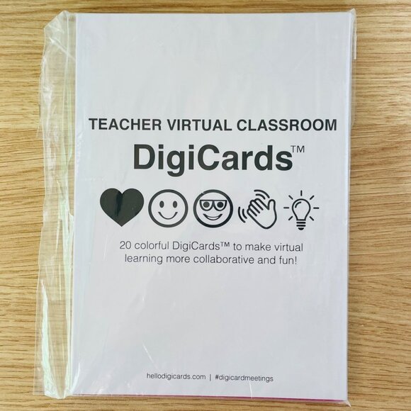 Teacher Virtual Classroom DigiCards for Online Classroom Engagement Interaction - Picture 3 of 5